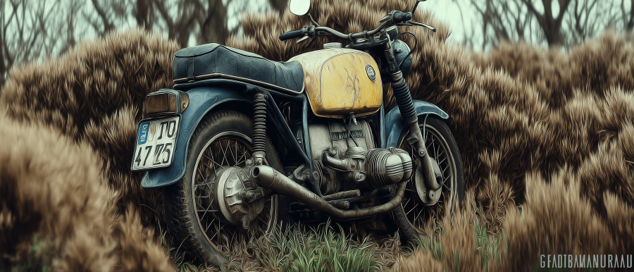 Rural Motorcycle puzzle preview